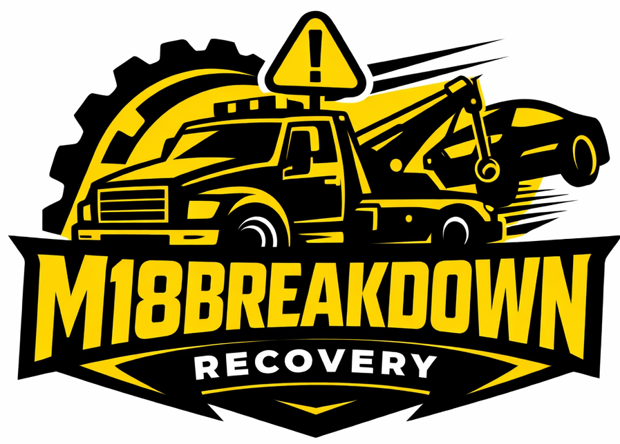 M18 Breakdown Recovery Logo